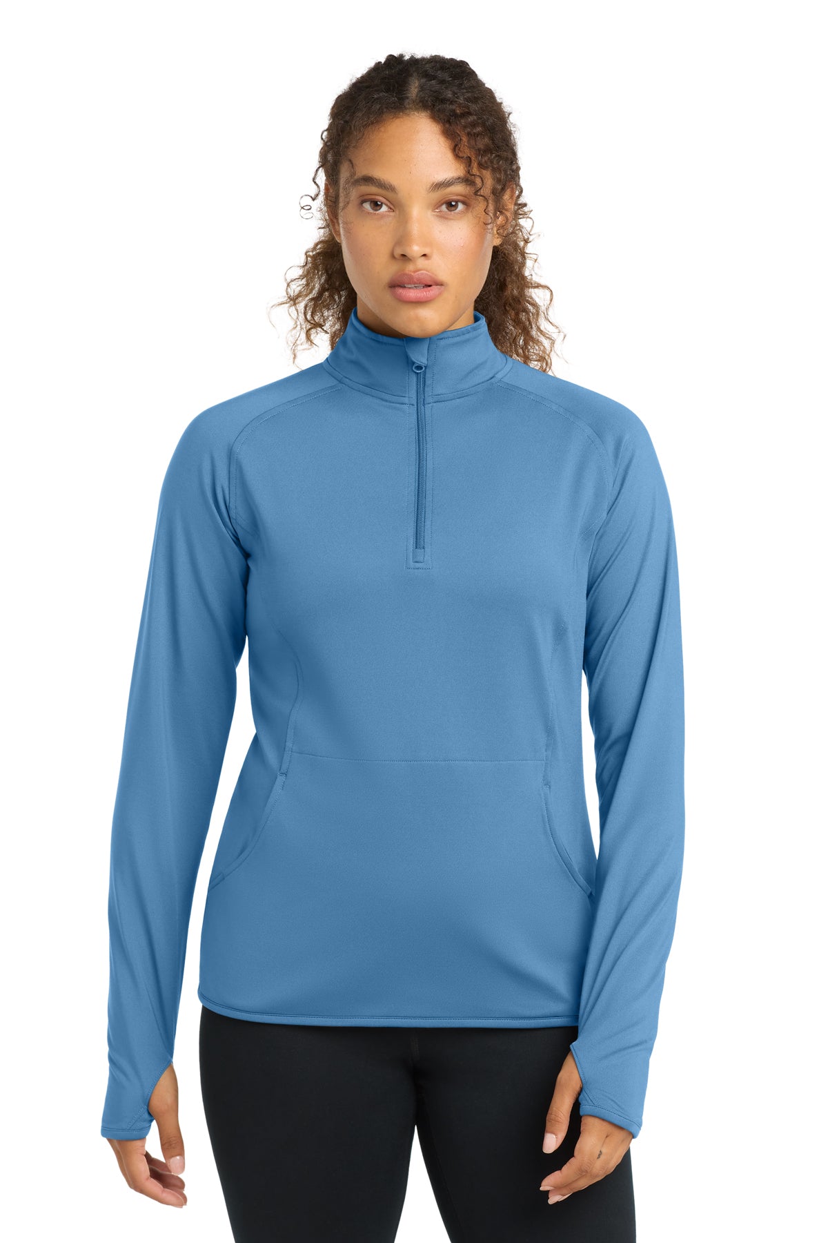 LST850 Sport-Tek® Women's Sport-Wick® Stretch 1/4-Zip Pullover