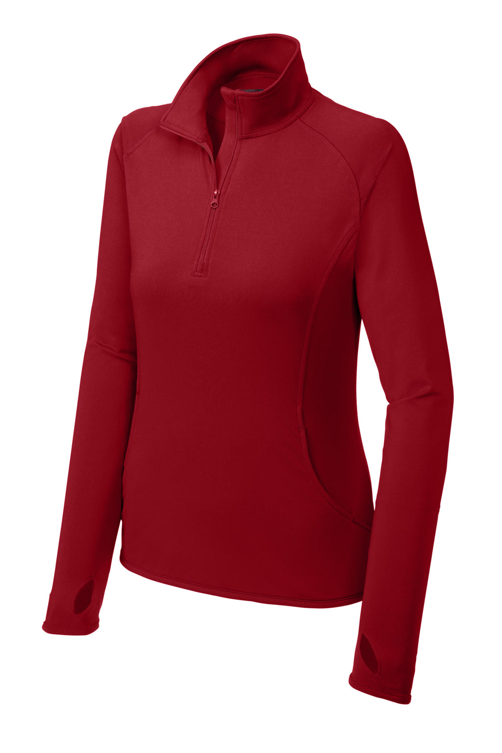 LST850 Sport-Tek® Women's Sport-Wick® Stretch 1/4-Zip Pullover