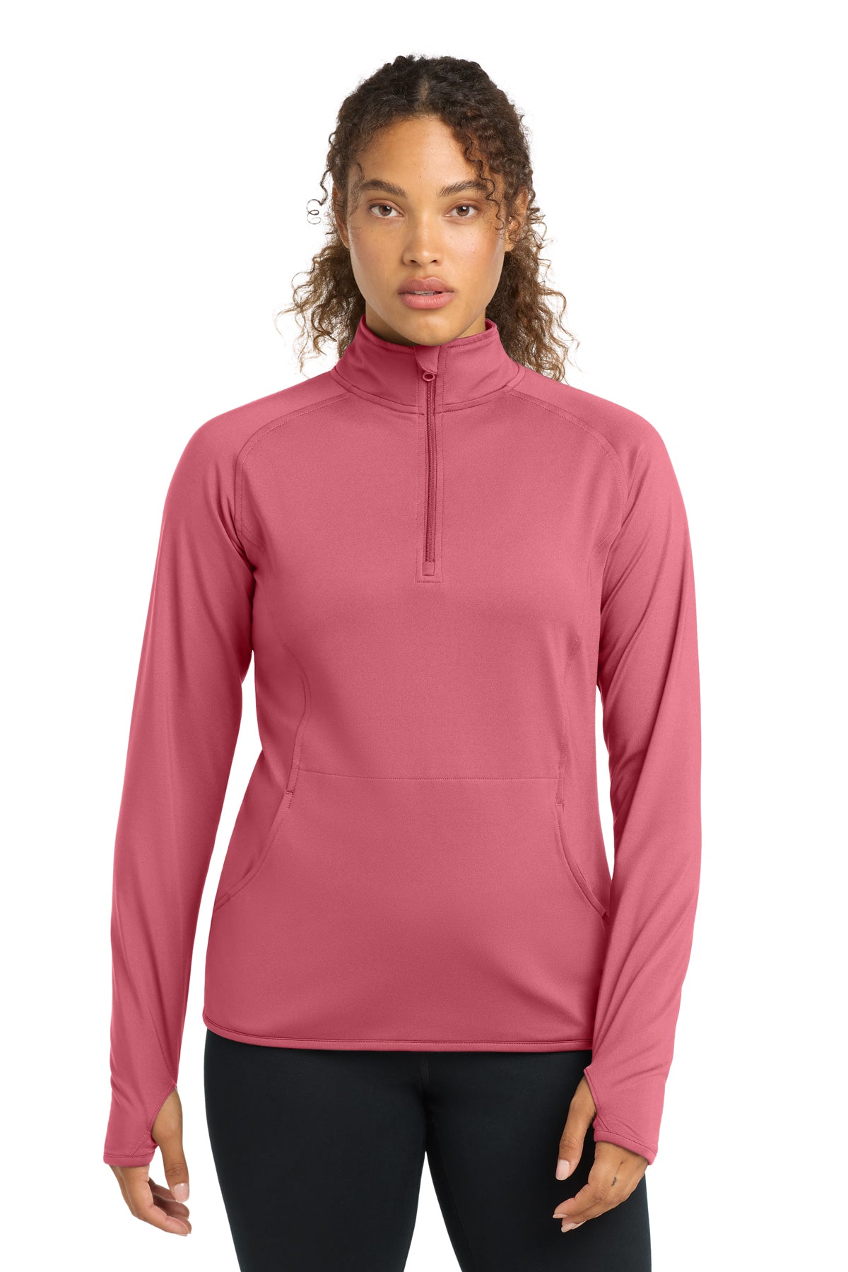 LST850 Sport-Tek® Women's Sport-Wick® Stretch 1/4-Zip Pullover
