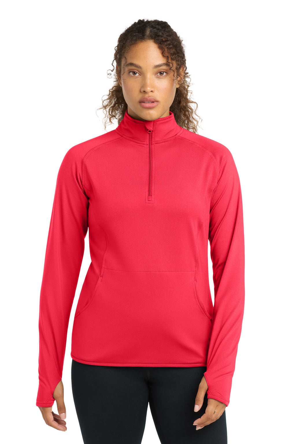 LST850 Sport-Tek® Women's Sport-Wick® Stretch 1/4-Zip Pullover