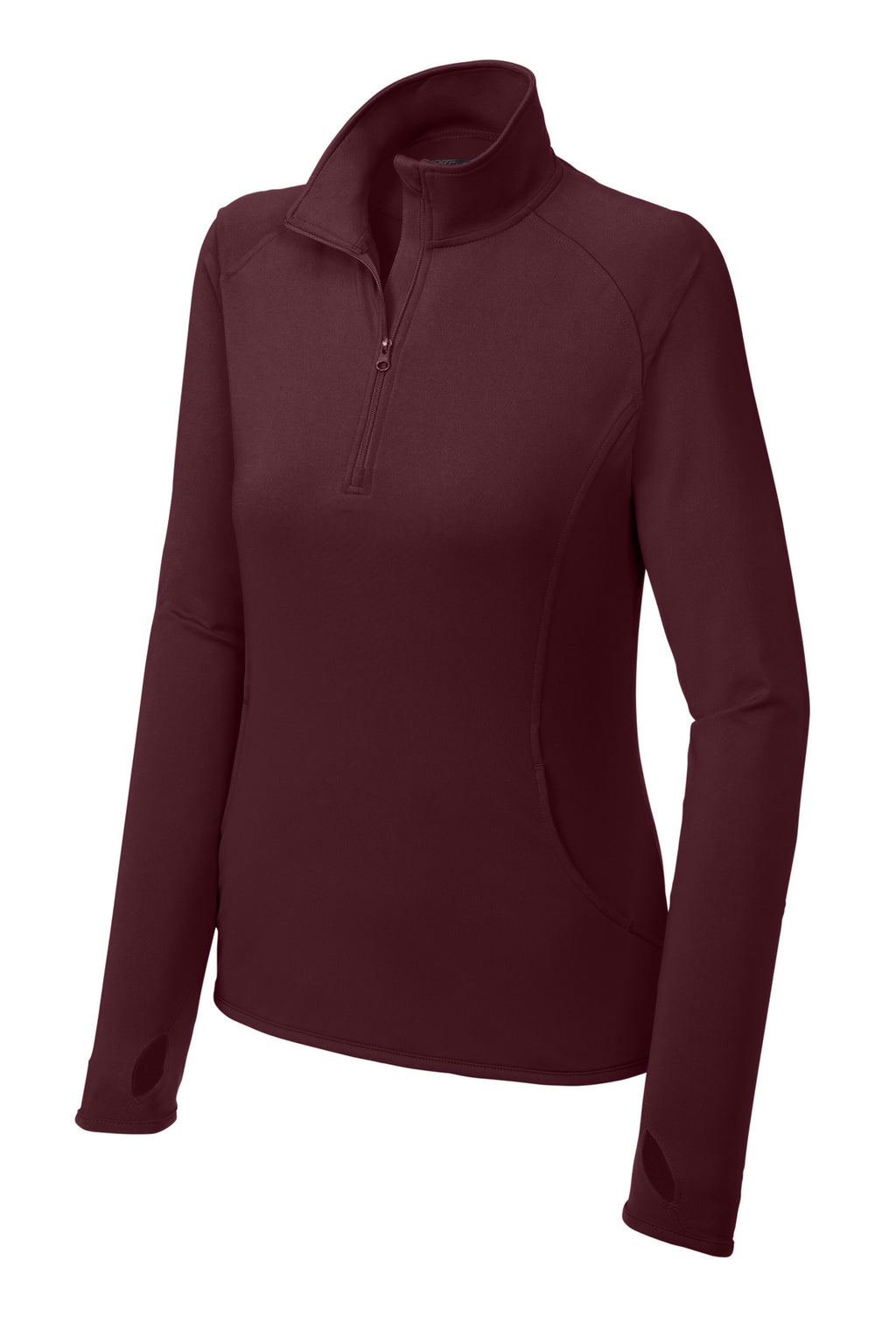 LST850 Sport-Tek® Women's Sport-Wick® Stretch 1/4-Zip Pullover