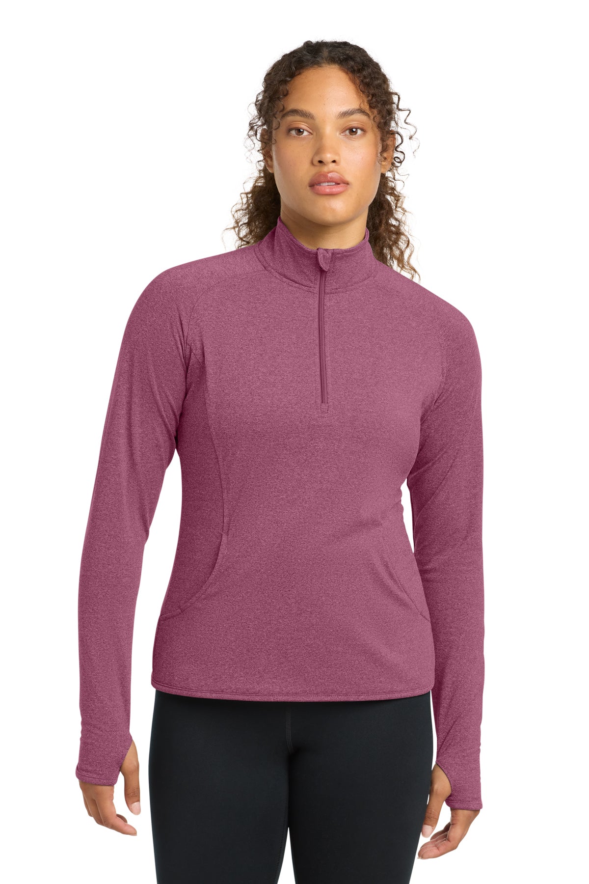 LST850 Sport-Tek® Women's Sport-Wick® Stretch 1/4-Zip Pullover
