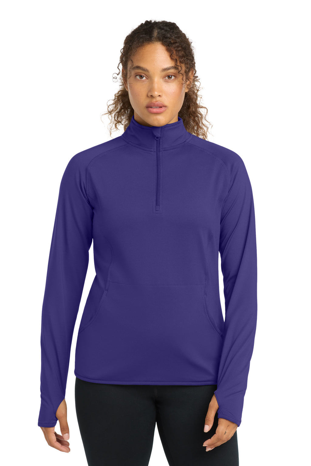 LST850 Sport-Tek® Women's Sport-Wick® Stretch 1/4-Zip Pullover