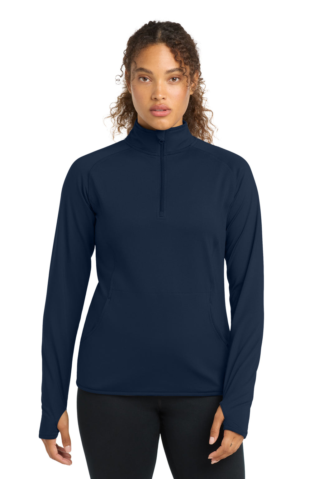 LST850 Sport-Tek® Women's Sport-Wick® Stretch 1/4-Zip Pullover