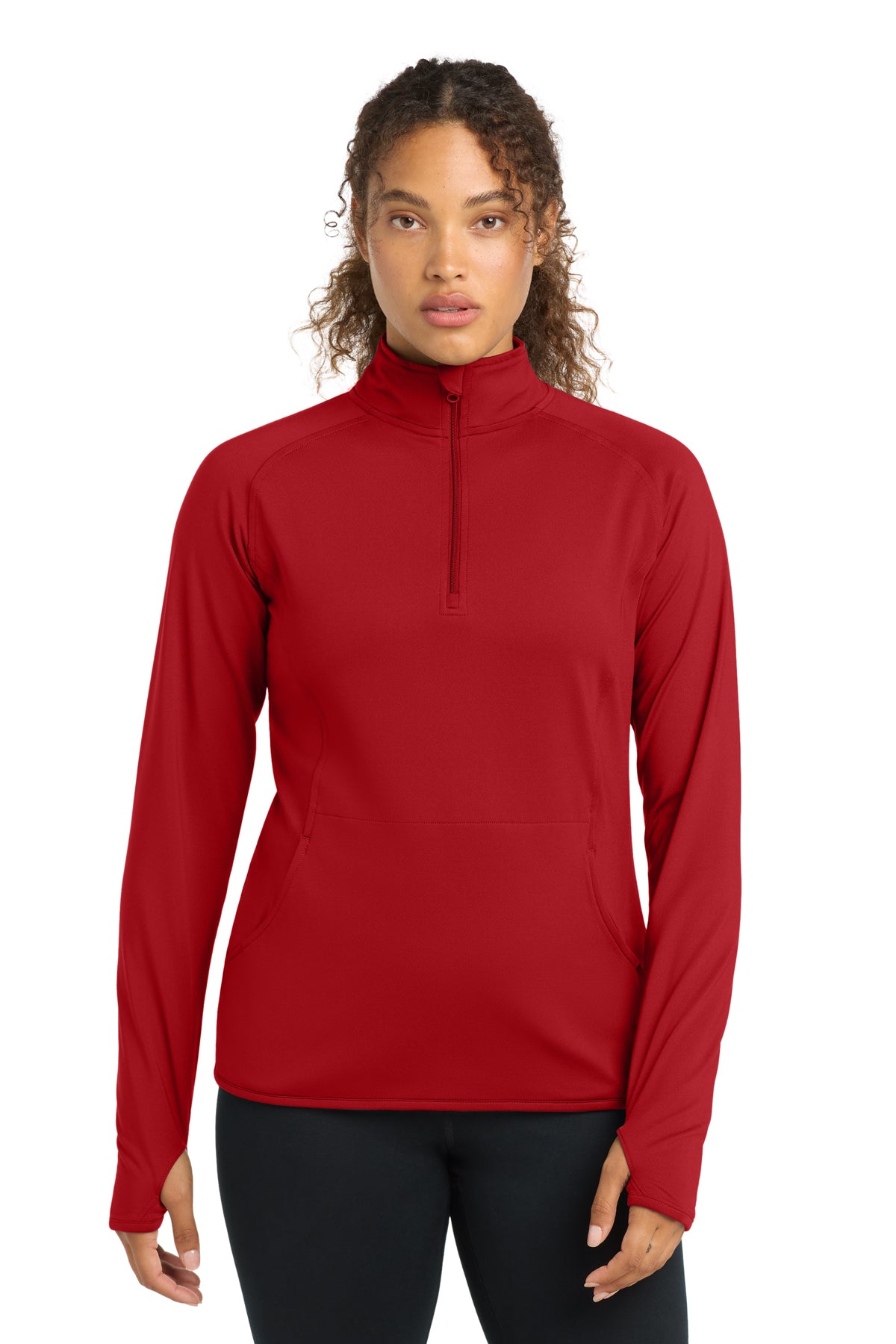 LST850 Sport-Tek® Women's Sport-Wick® Stretch 1/4-Zip Pullover
