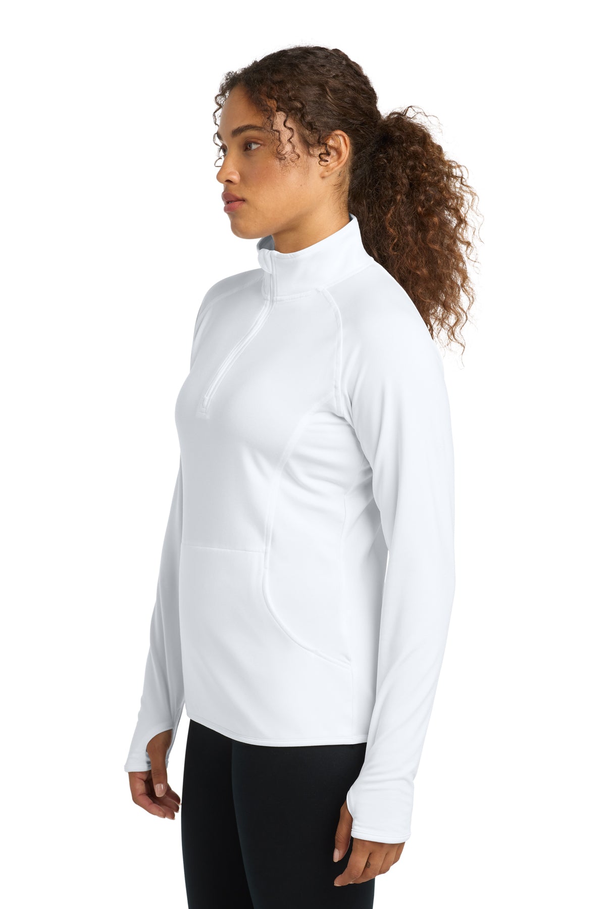 LST850 Sport-Tek® Women's Sport-Wick® Stretch 1/4-Zip Pullover