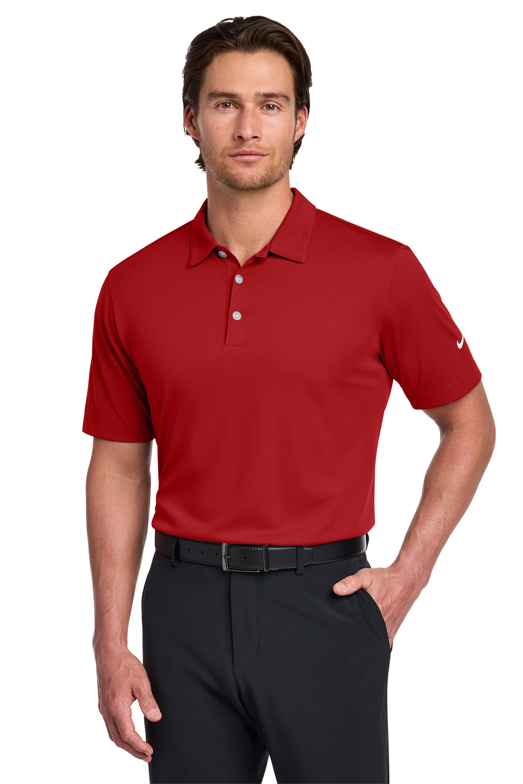 637167  Nike Dri-FIT Vertical Mesh Polo