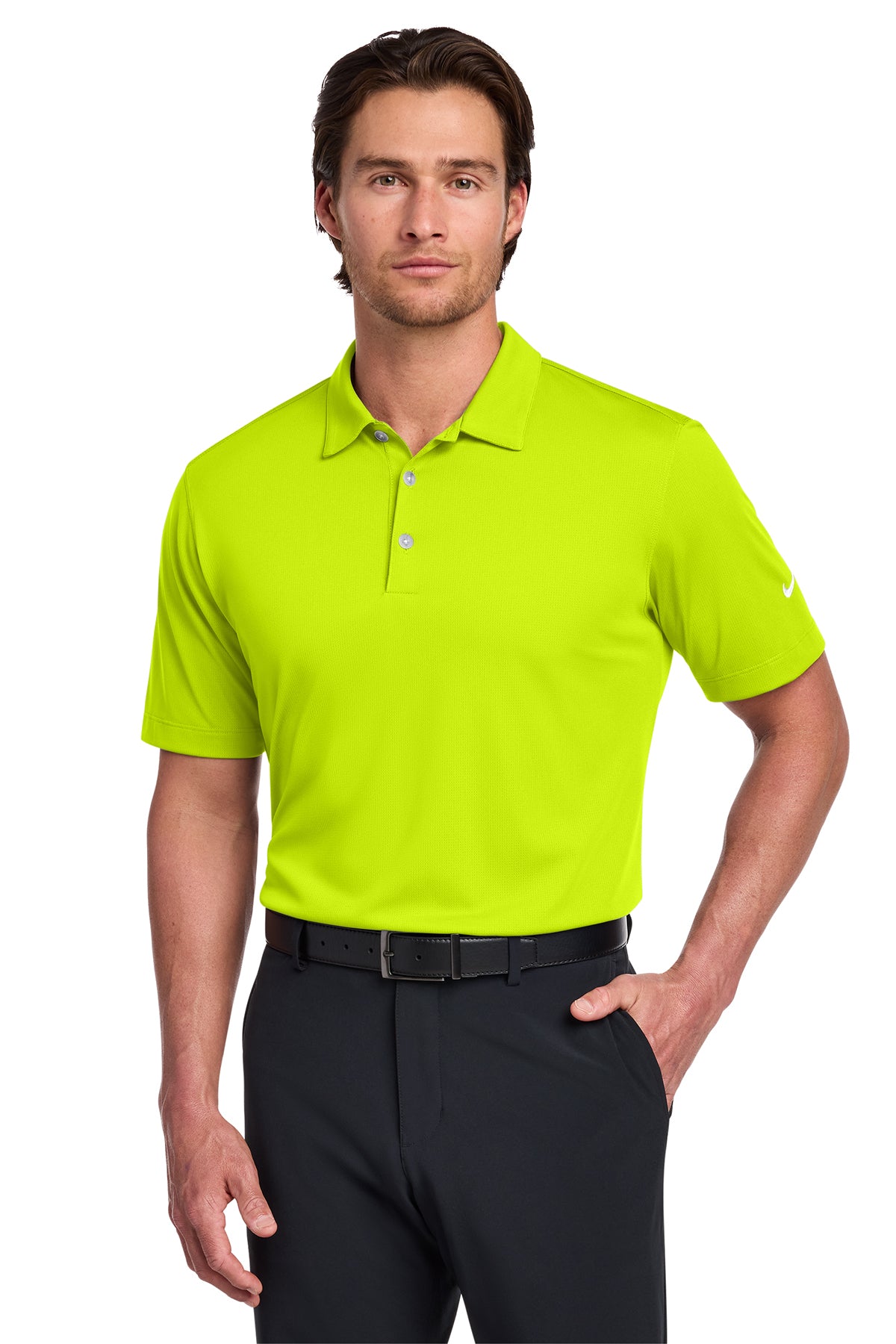 637167  Nike Dri-FIT Vertical Mesh Polo