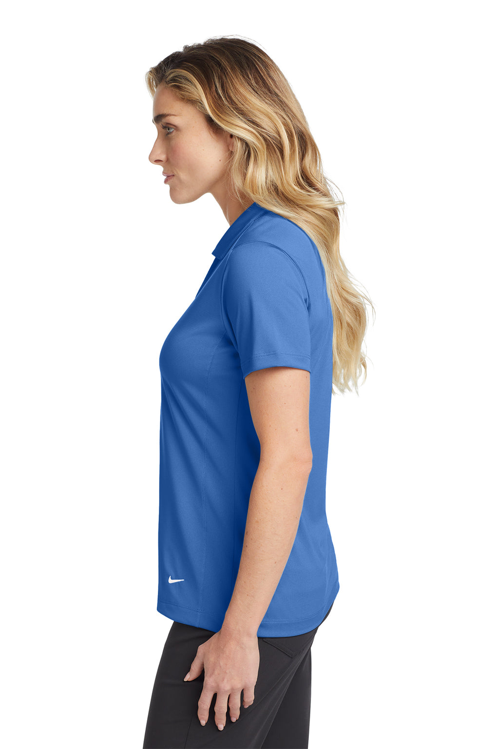 637165 Nike Women's Dri-FIT Vertical Mesh Polo