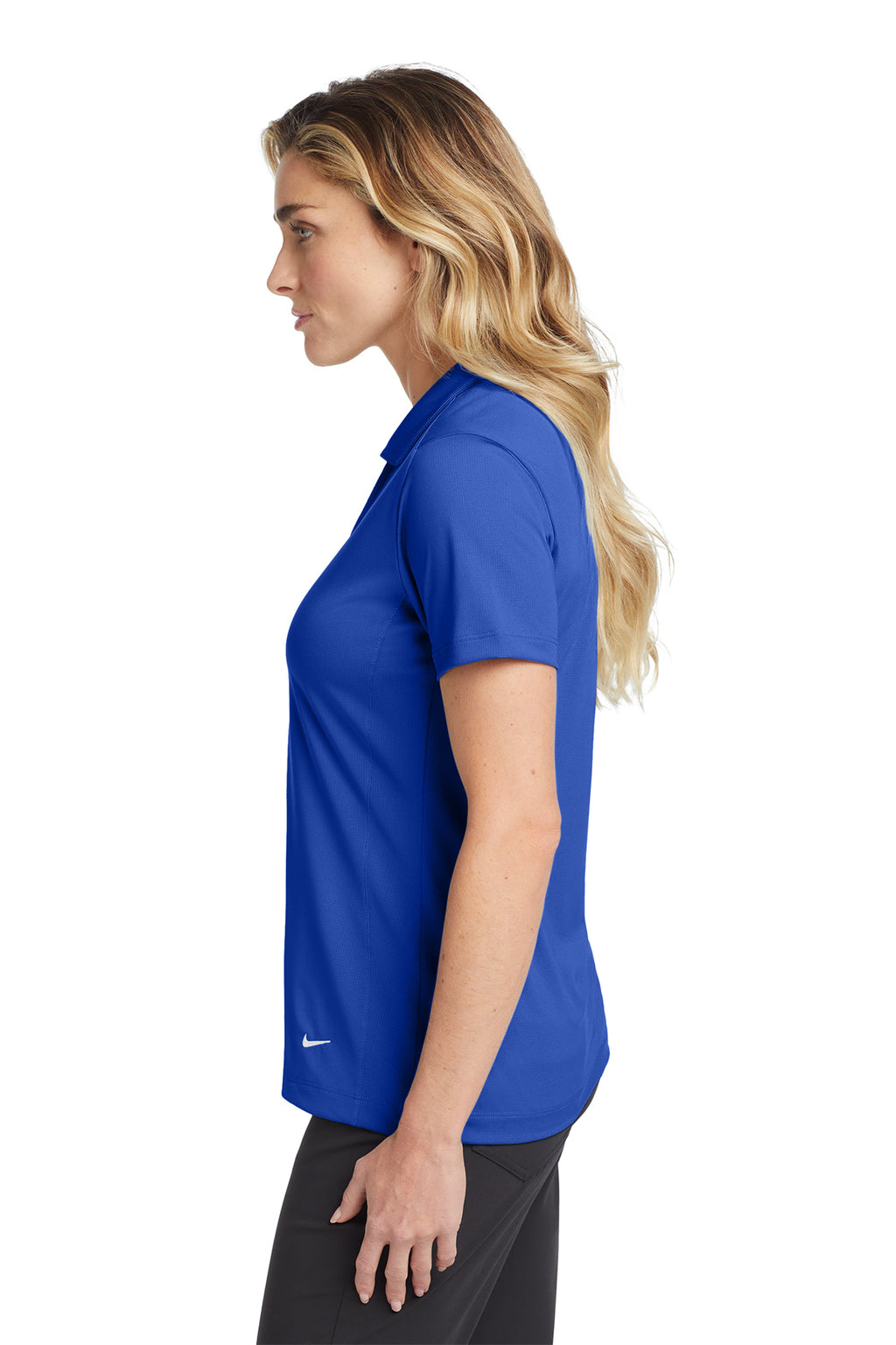 637165 Nike Women's Dri-FIT Vertical Mesh Polo