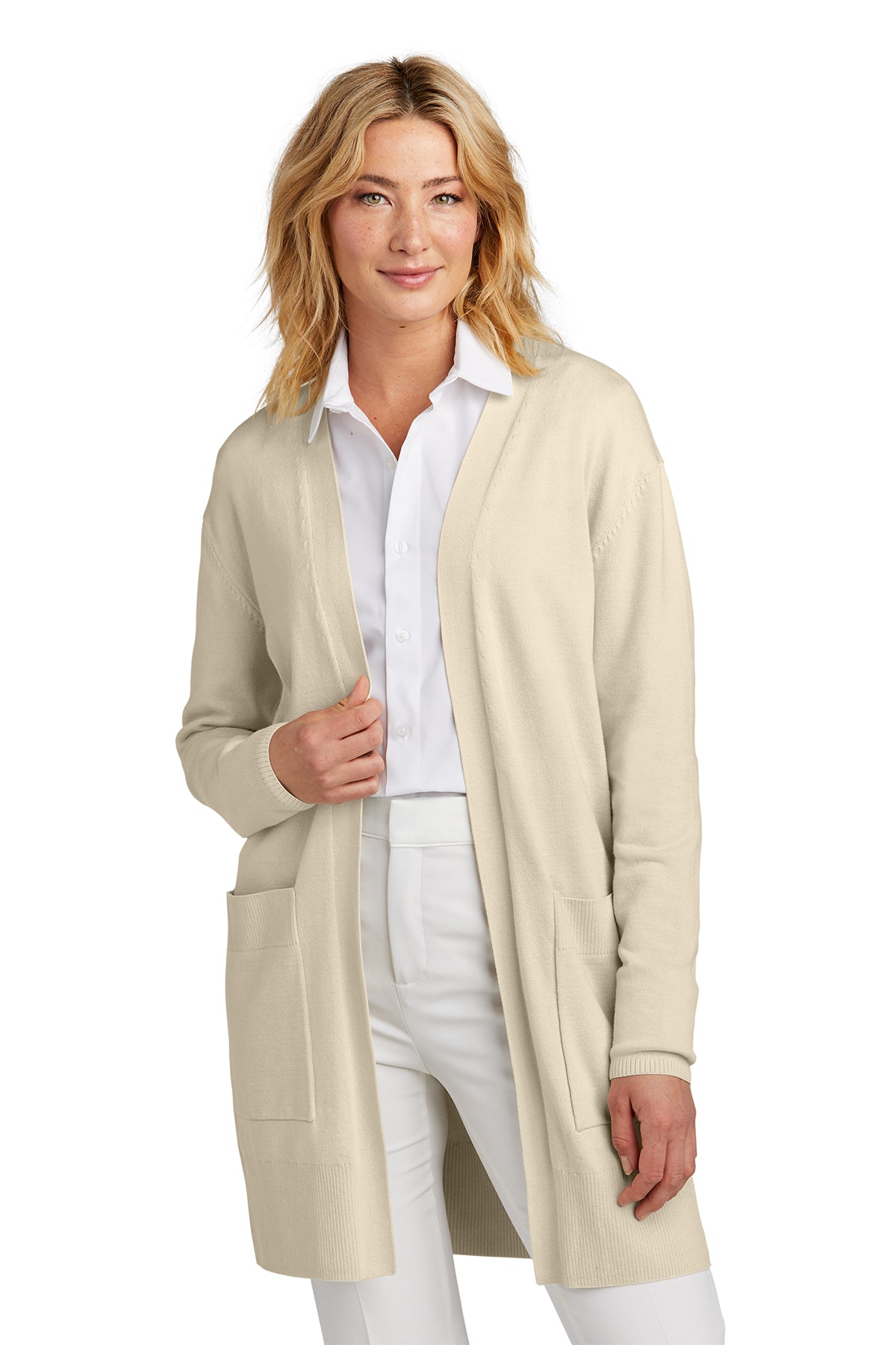 MM3023 Mercer+Mettle® Women’s Open-Front Cardigan Sweater
