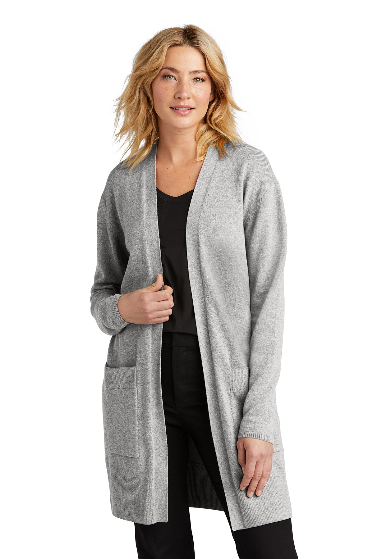 MM3023 Mercer+Mettle® Women’s Open-Front Cardigan Sweater