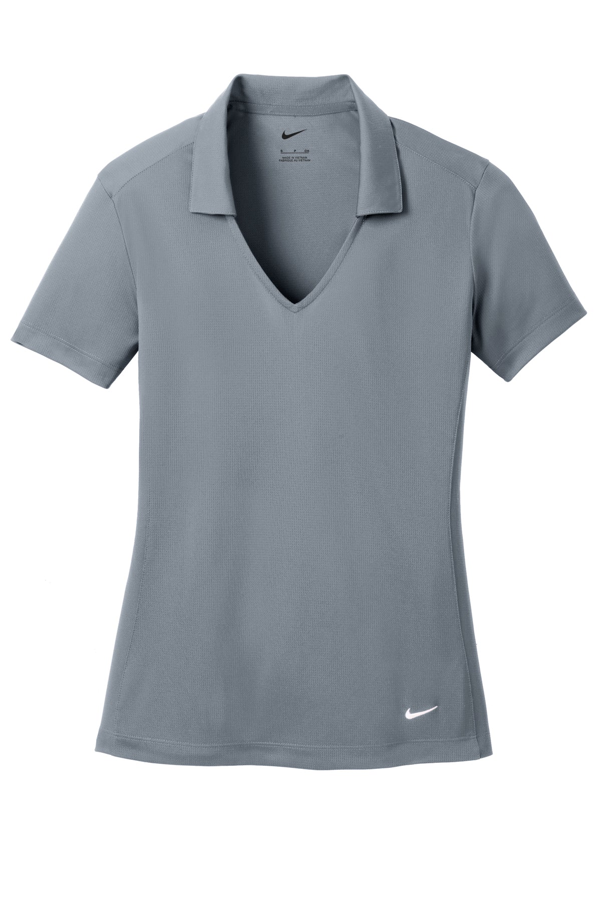 637165 Nike Women's Dri-FIT Vertical Mesh Polo
