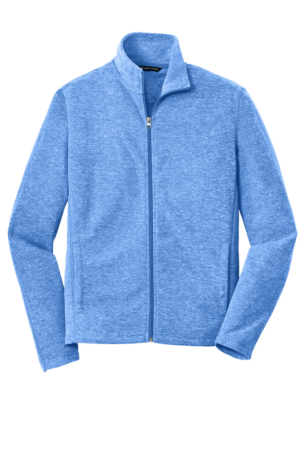 F235 Port Authority® Heather Microfleece Full-Zip Jacket