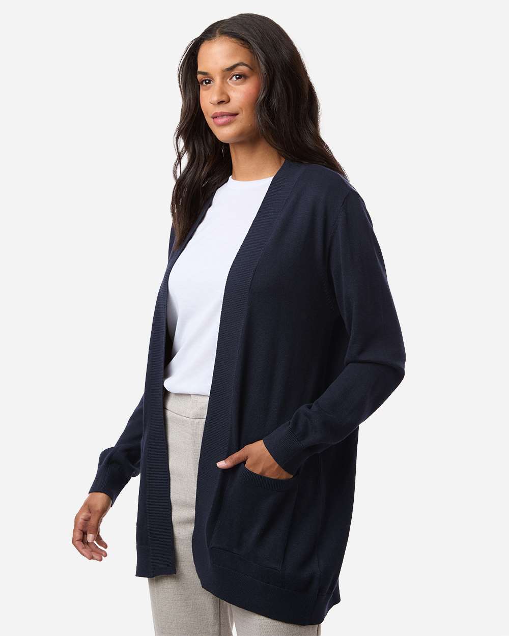Women's New Classics Open Cardigan Sweater - DG447W