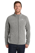 F235 Port Authority® Heather Microfleece Full-Zip Jacket